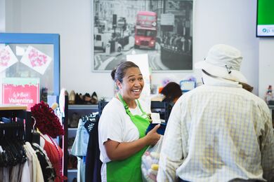 I:\MARKETING TEAM SHARED FOLDER\MARKETING IMAGE LIBRARY\Community Services\Blacktown Op Shop with volunteers 2021